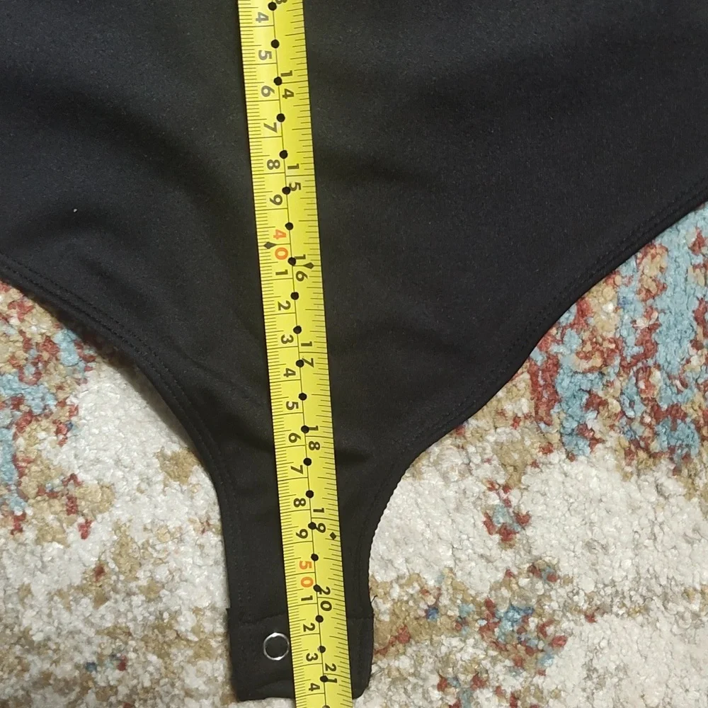 Nine West Black Women's Sculpting Bodysuit - Picture 9 of 9